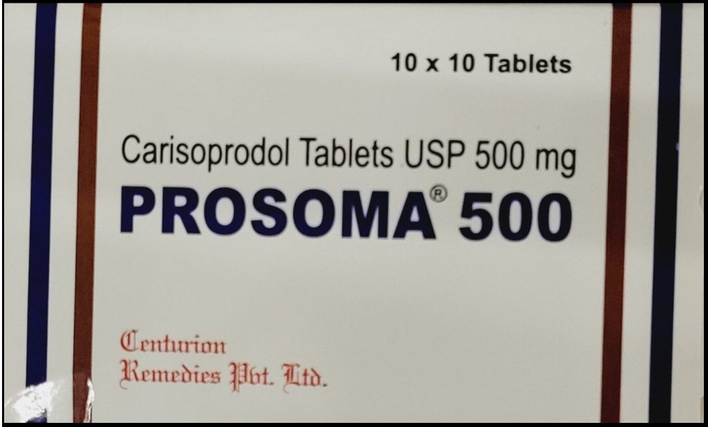 muscle relaxants pill prosoma online at tapentadolmart