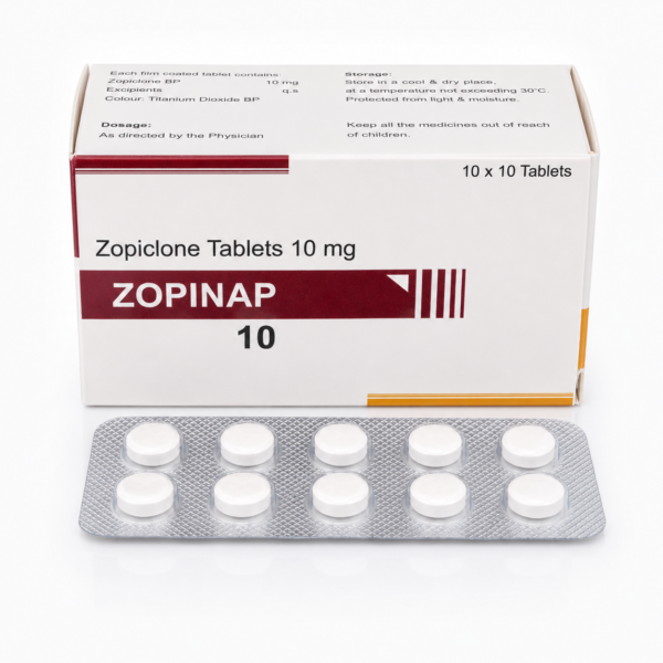 Zopinap 10mg Tablets